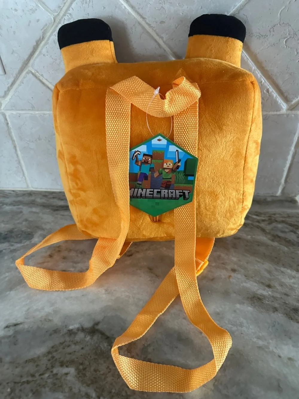 Minecraft Fox Plush Backpack